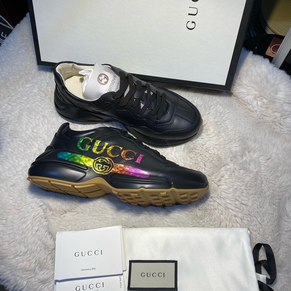 New authentic Gucci rhyton sneakers-Last pair available - Picture 5 of 16